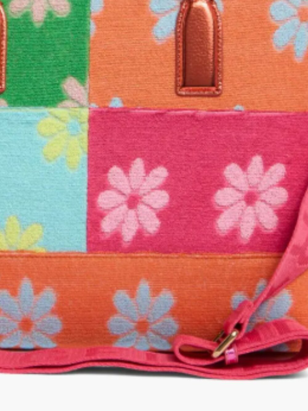 KURT GEIGER LONDON Chiswick Floral Tote Bag - Picture 6 of 7